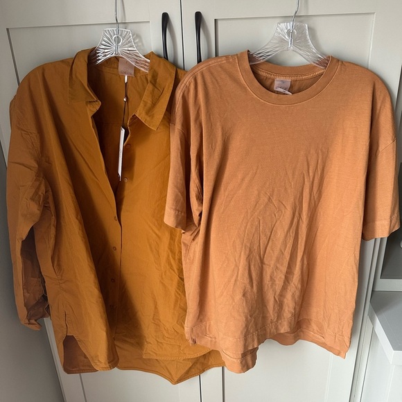 NWT/NWOT CALIA by Carrie Underwood Activewear Set Sz M-L-XL, Mustard Yellow - Picture 4 of 16